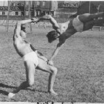 Exercice de main-à-main