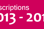 Inscriptions 2013 - 2014