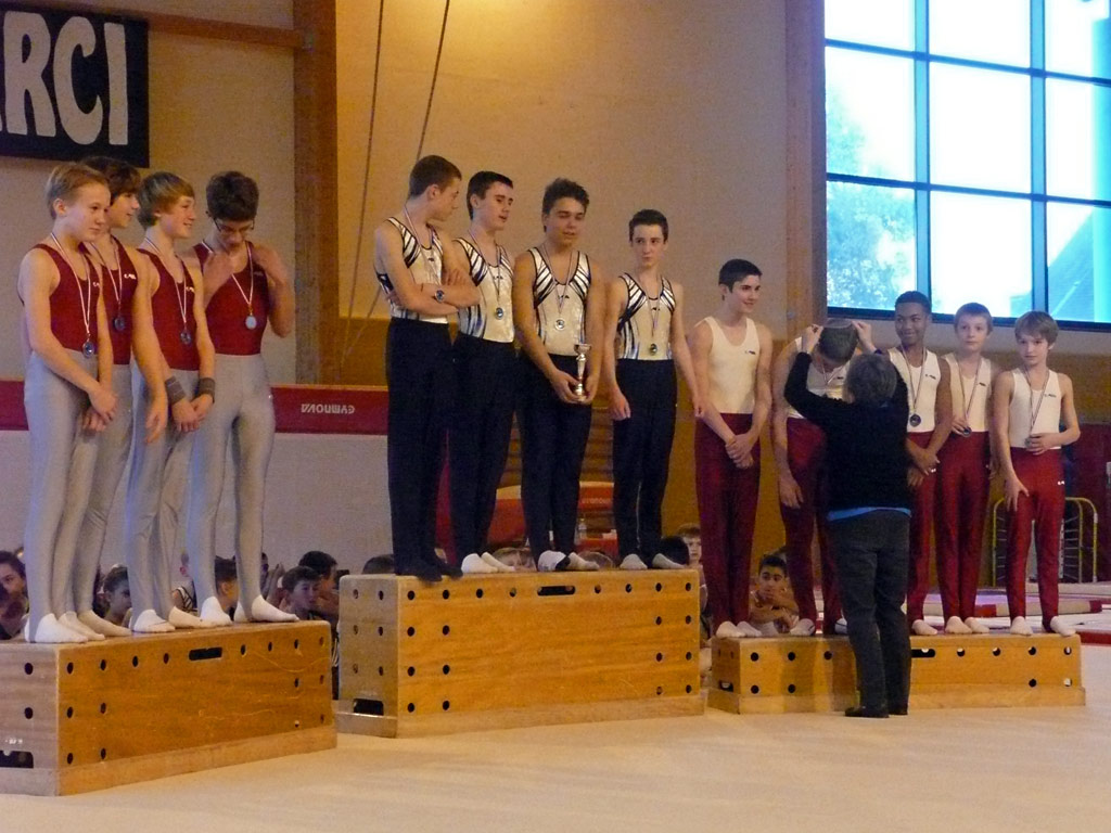 Compétition départementale par équipe GAM – St Domineuc, 25 janvier 2014